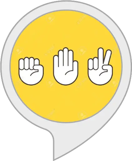  Amazoncom Rock Paper Scissor Alexa Skills Language Png Stop Sign Icon