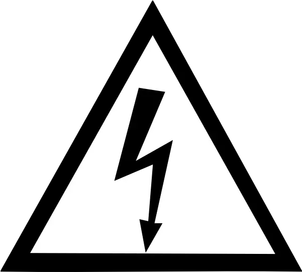  Objects Category Electricity Image It Is Of Type Png Electric Warning Sign Png Warning Symbol Png