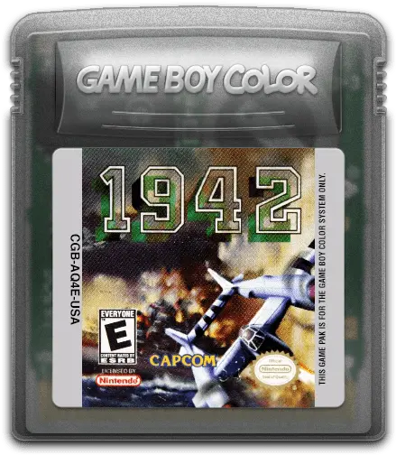  Play 1942 For Game Boy Color Online Oldgamessk Armada Fix Racers Gameboy Png Nintendo Cartridge Icon