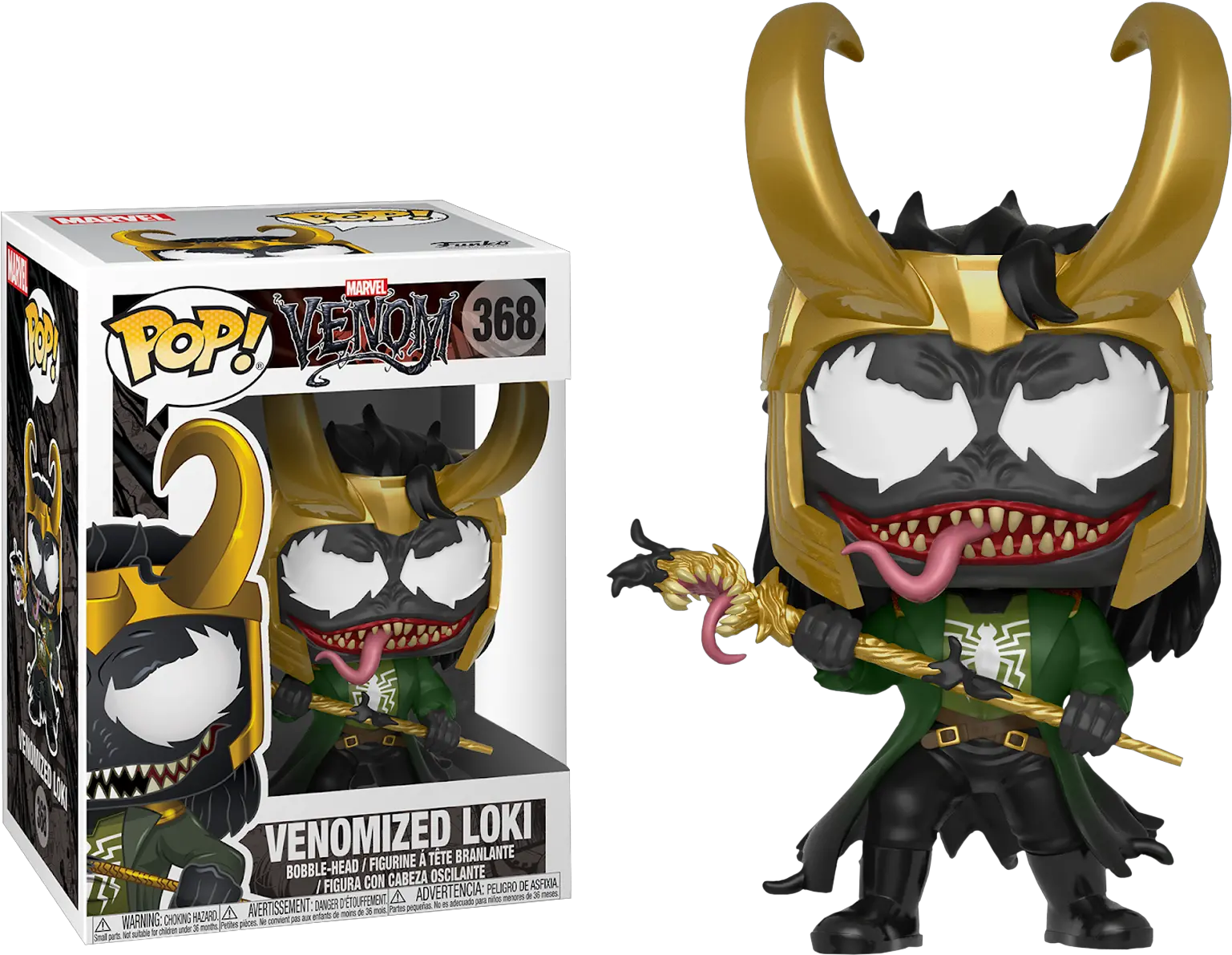  Funko Pop Venom Loki Png Image With No Funko Pop Venomized Loki Loki Transparent Background