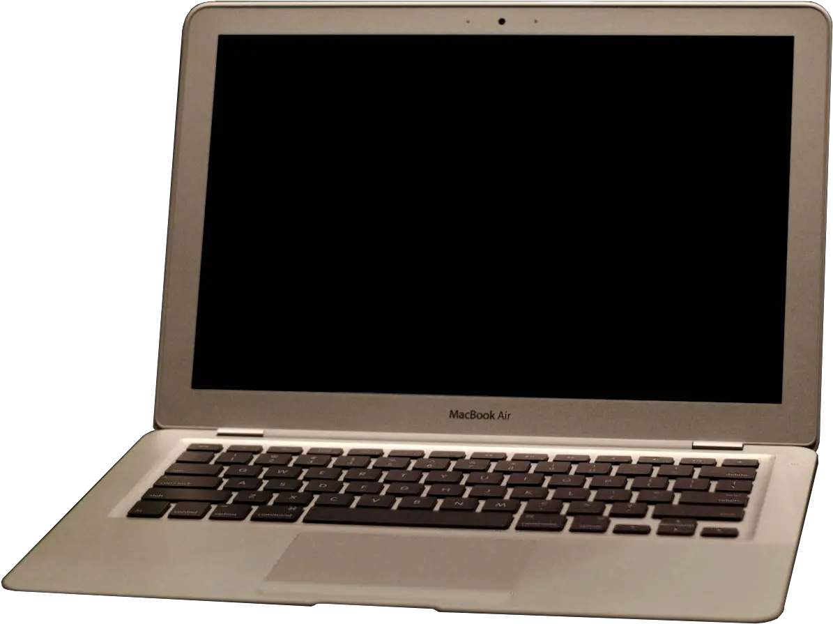  Macbook Air Black Mac Book Open Png Macbook Png