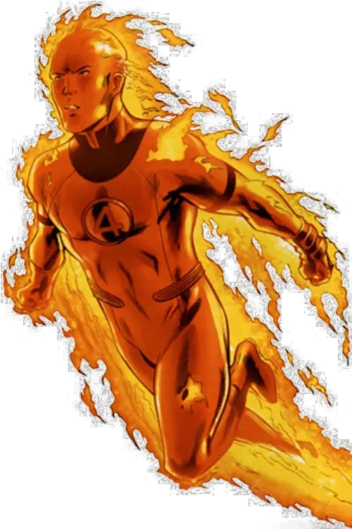  Human Torch Png Images Transparent Background Play Human Torch Fantastic Four Comics Torch Png