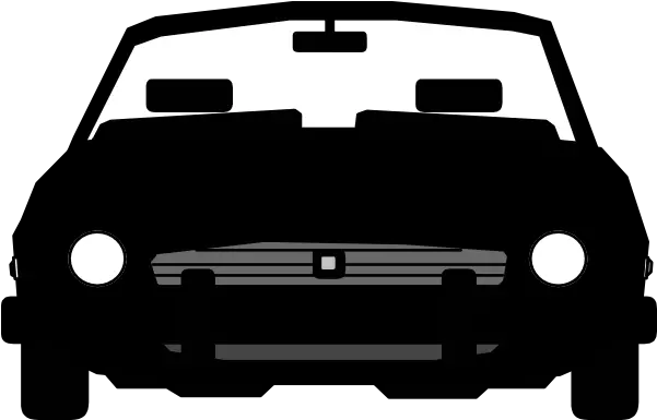  Car Front Vector Png Image Car Front Elevation Silhouette Front Of Car Png