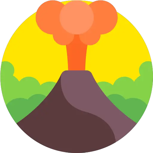  Volcano Volcano Png Volcano Icon Png