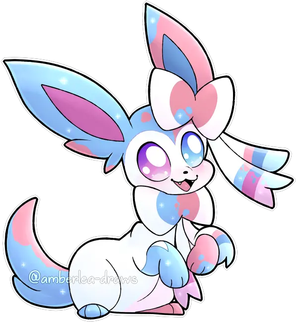  Shiny Sylveon Sylveon And Shiny Sylveon Png Sylveon Png