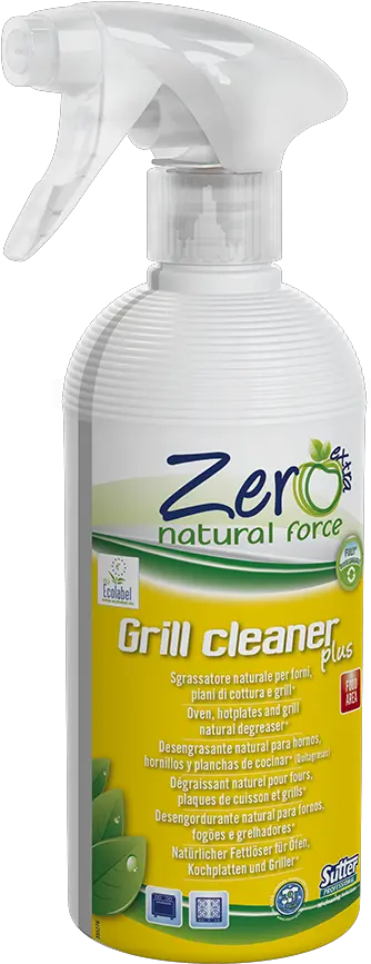  Zero Natural Force Grill Cleaner Plus Degreaser For Ovens Cooktops And Grills 500ml Zero Natural Force Lactic Png Grill Transparent