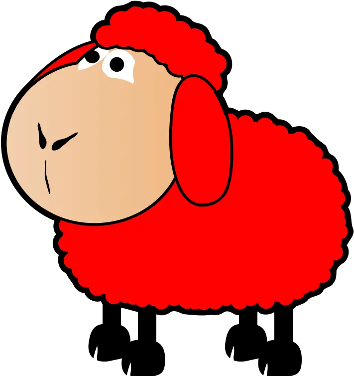  Red Sheep Png Svg Clip Art For Web Download Clip Art Png Black Sheep Clip Art Sheep Png