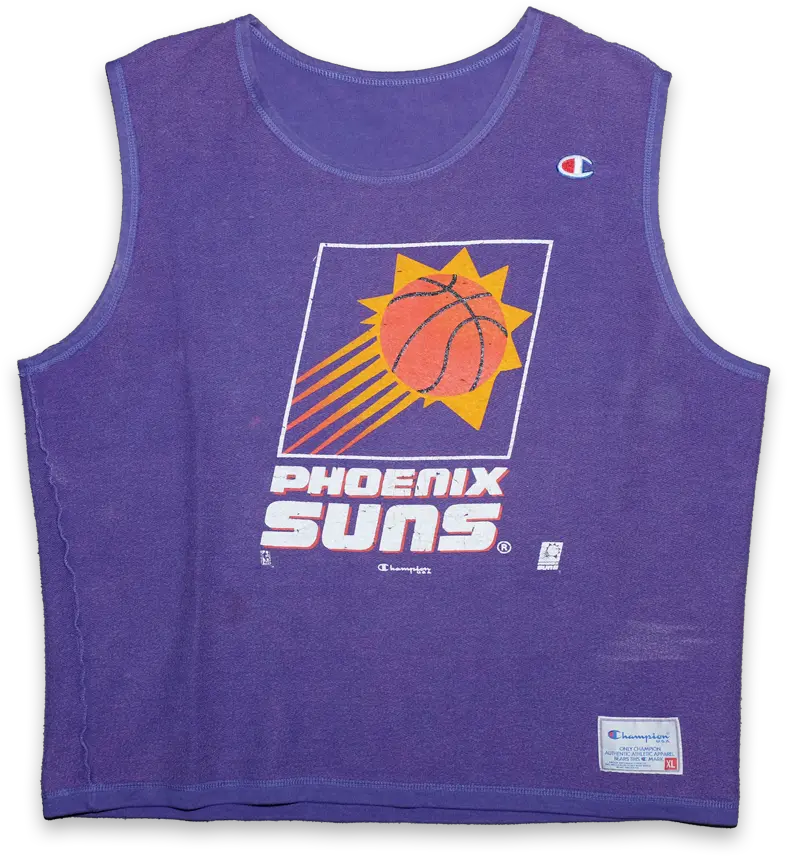  Vintage Champion Phoenix Suns Tanktop Xlarge Png Logo