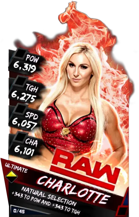  Download Charlotteflair S3 14 Wwe Supercard Bayley Cards Png Nia Jax Png