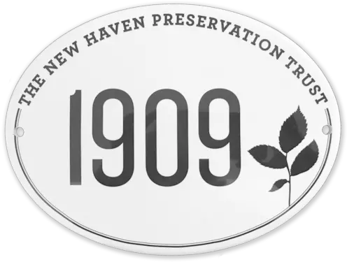  Community Heritage Date Plaque U2014 The New Haven Preservation Trust Circle Png Plaque Png