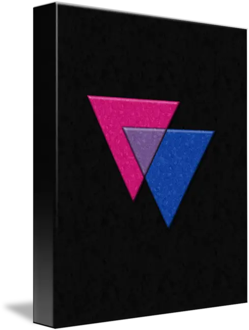  Bi Pride Flag Png 4 Image Triangle Pride Flag Png