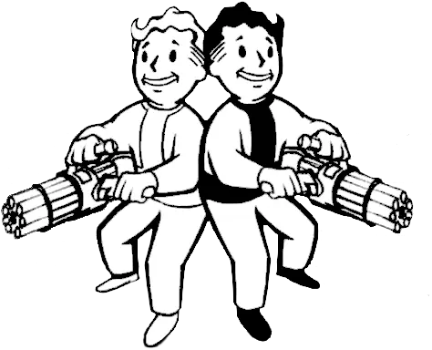  Vault Boy Fallout Friendly Foe Png Pip Boy Png