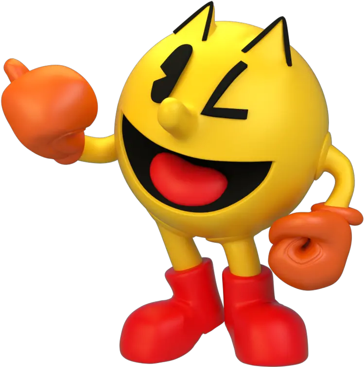  Download Smash For 3ds Pacman Smiley Bros Hq Png Image Super Smash Bros Pac Man Pac Man Transparent Background