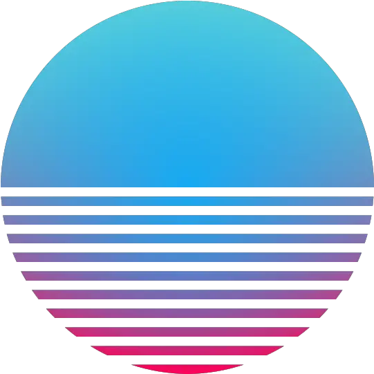  Download Hd Png Free Library Retro Wave Blue By Retro Wave Retro Sun Transparent Retro Png