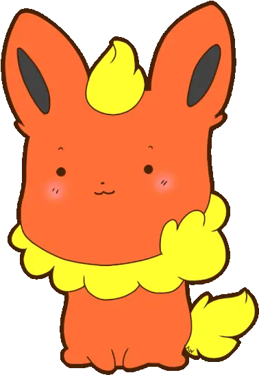  Flareon Chibi Gif My Art Pokémon Amino Happy Png Flareon Transparent