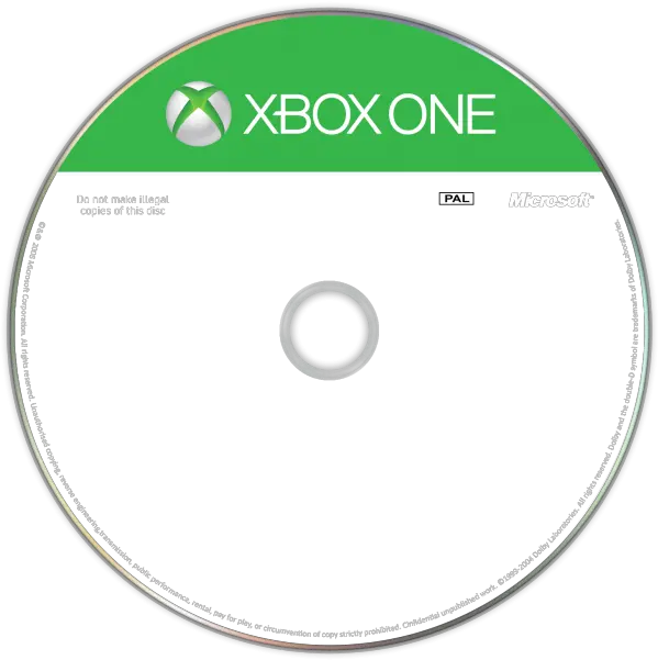  Xbox One Disc Template Xbox 360 Png Disc Png