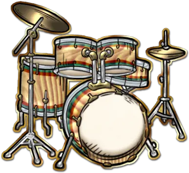  Drum Set Cartoon Png Drumset Clip Art Drum Set Transparent Background