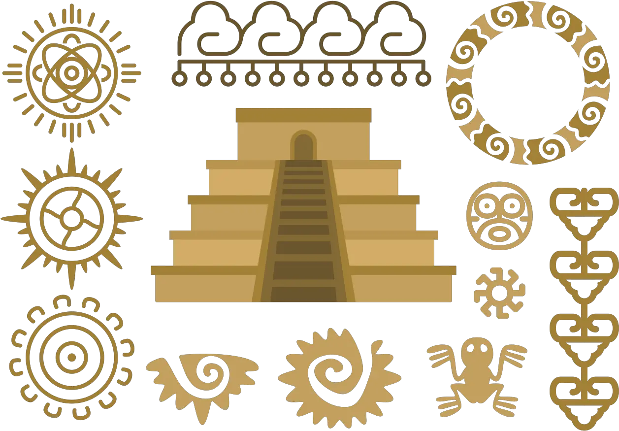  Piramide Maya Free Vector Art 29 Free Downloads Png Vector Piramides Maya Icon