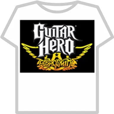  Guitar Hero Aerosmith T Shirt Roblox Guitar Hero Png Guitar Hero Logo