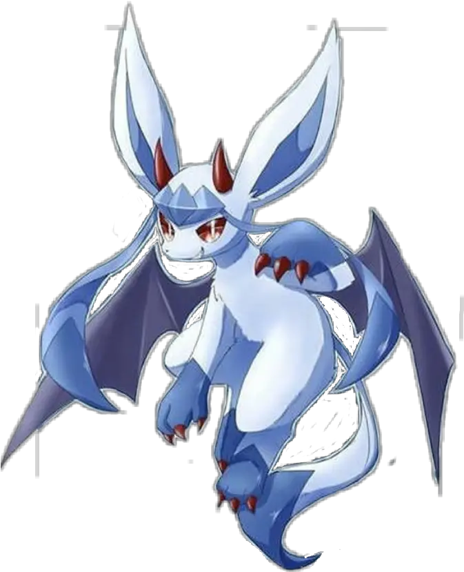  Edgy Edgyglaceon Glaceon Pokemon Sticker By Mythical Creature Png Glaceon Transparent