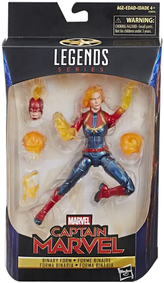  Hasbro Marvel Legends Captain Marvel Legends Captain Marvel Binary Png Captain Marvel Transparent