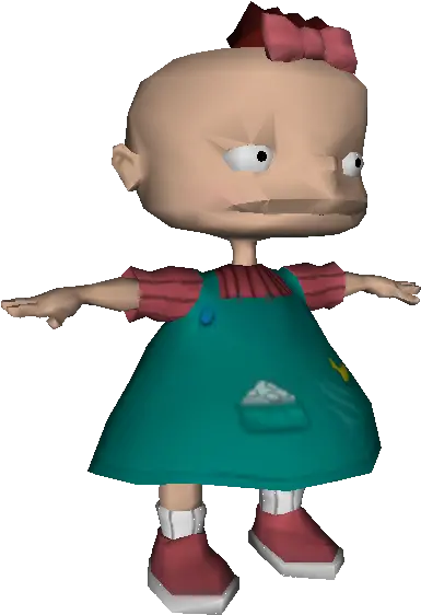  Gamecube Rugrats Royal Ransom Lil The Models Resource Rugrats Royal Ransom Lil Png Rugrats Png