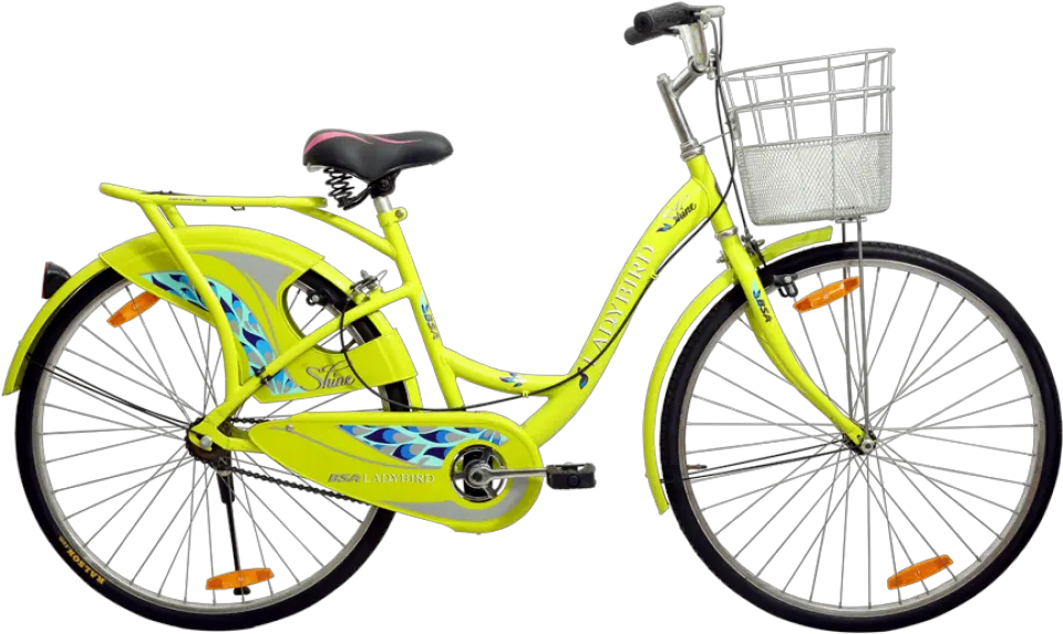  Bsa Ladybird Shine Cycle For Girlswomen Citron Green Png Hero Icon 26t Bicycle