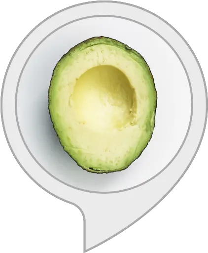  Amazoncom Avocado Facts Alexa Skills Avocado Half Calories Png Avocado Transparent