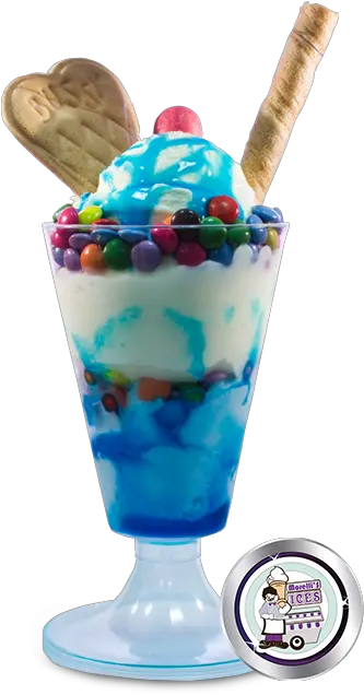  Blue Ice Cream Sundae Png Image With No Blue Ice Cream Sundae Ice Cream Sundae Png