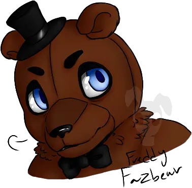  Freddy Fazbear Painting Full Size Png Download Seekpng Soft Freddy Fazbear Png