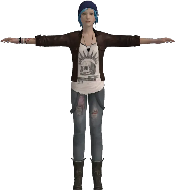  Download Zip Archive Life Is Strange Chloe Model Life Is Strange Models Png Life Is Strange Png