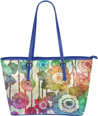  Hanging Flower Garland 2 Leather Tote Baglarge Model 1651 Id D434973 Png