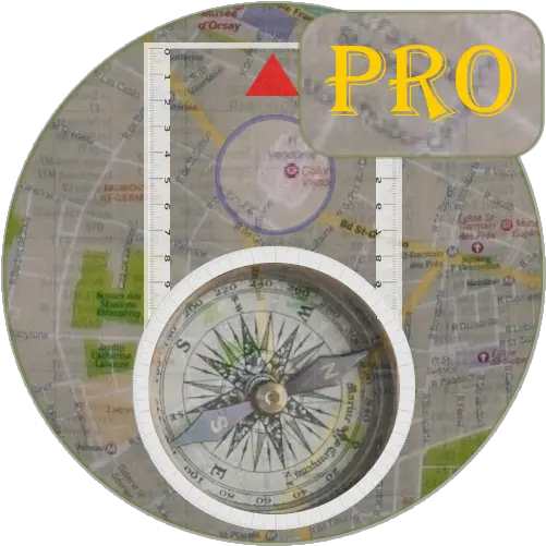  Amazoncom Baseplate Map Compass Pro Appstore For Android Atlas Png Map Compass Png