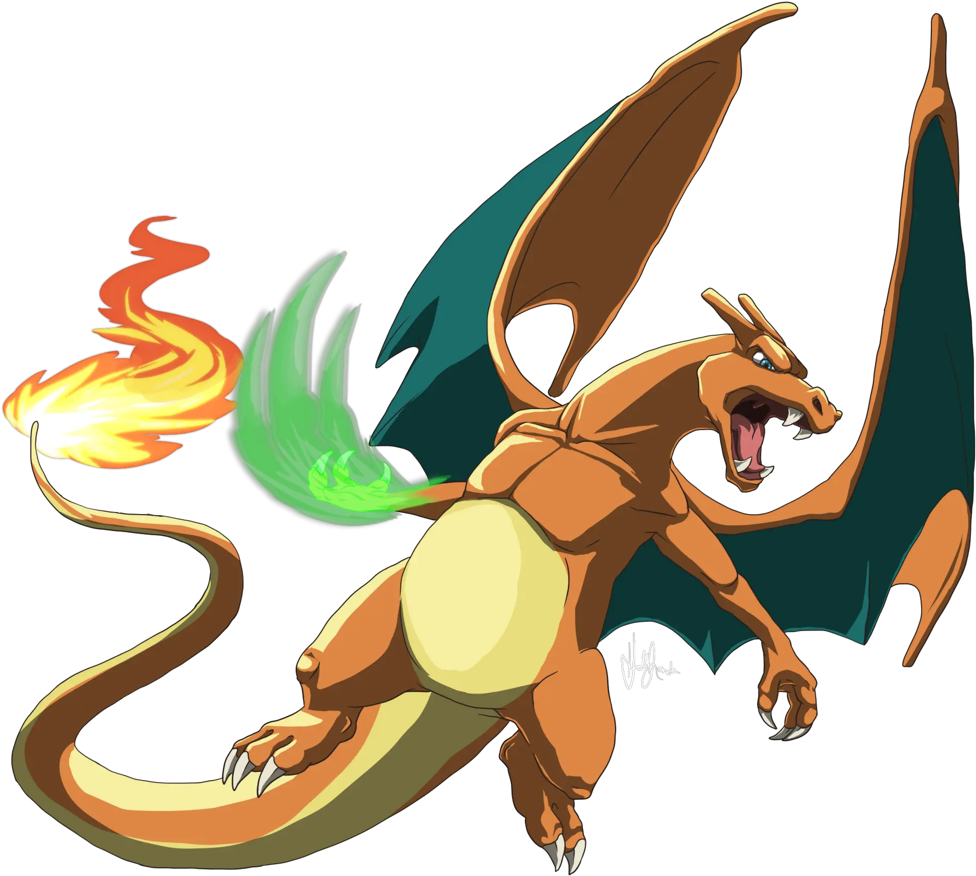  006 Charizard Used Dragon Claw And Flamethrower Pokemon Dragon Png Charizard Png