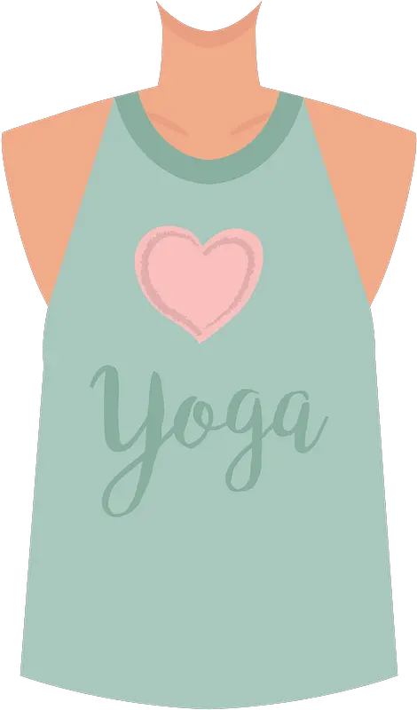  Girl Body In Yoga T Shirt Clipart Free Download Transparent Girly Png Tank Girl Icon