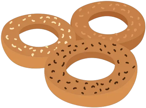  Donut Bagel Sesame Flat Transparent Png U0026 Svg Vector File Bagel Bagel Png