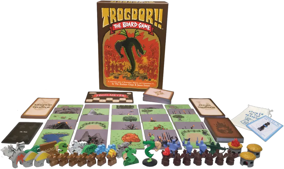  Trogdor The Board Game Deluxe Version Burninator Trogdor Board Game Deluxe Edition Png Board Game Png