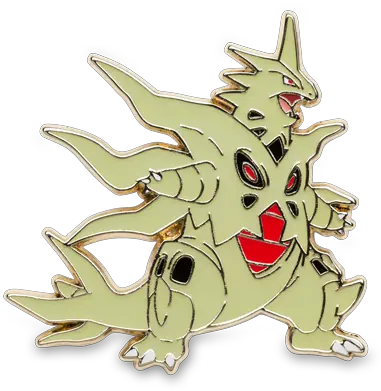  Mega Tyranitar Pin With 3 Booster Packs Pokémon Trading Card Game Png Tyranitar Png