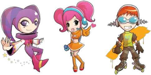  Sega Chibis Fictional Character Png Space Channel 5 Logo