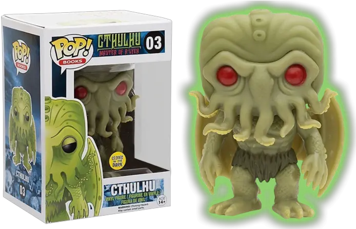  Hp Lovecraft Cthulhu Glow In The Dark Pop Vinyl Figure Cthulhu Glow In The Dark Pop Box Png Cthulhu Icon