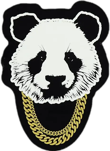  Download Png Black And White Poo Panda Rap Music Gold Imagenes Png De Trap Rap Png