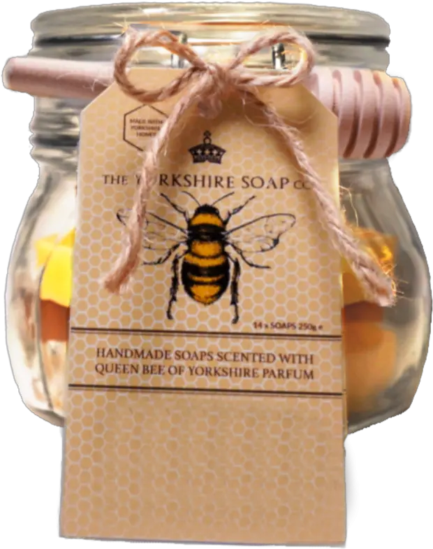  Queen Bee Soap Jar Handmade The Yorkshire Company Crown Png Queen Bee Png