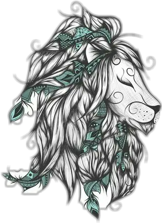  Download Hd Report Abuse Poetic Lion Tattoo Transparent Lion Tattoo Png Hd Lion Tattoo Png