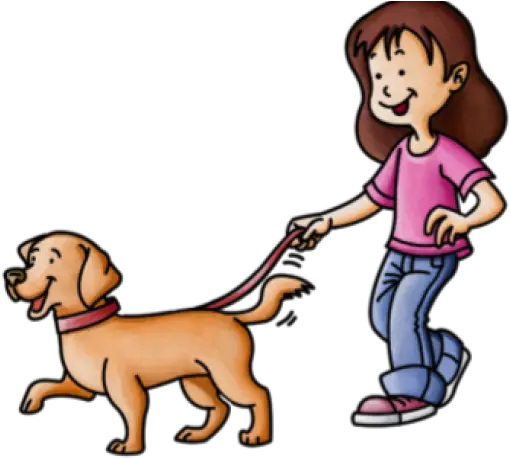  Cartoon Walking Dog 9 420 X 420 Webcomicmsnet Walking A Dog Clipart Png Dog Cartoon Png