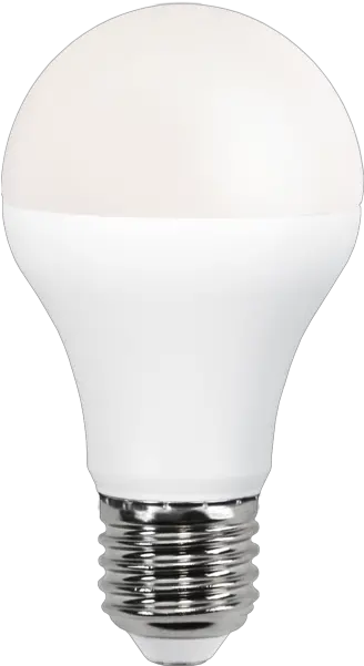  Led Lamp E27 A60 Opaque Basic Star Trading Led Bulb E27 Png Led Light Png