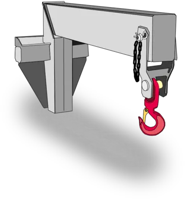  Lift Boom U003c Hooks Attachments Merlo Computer Monitor Png Gru Png