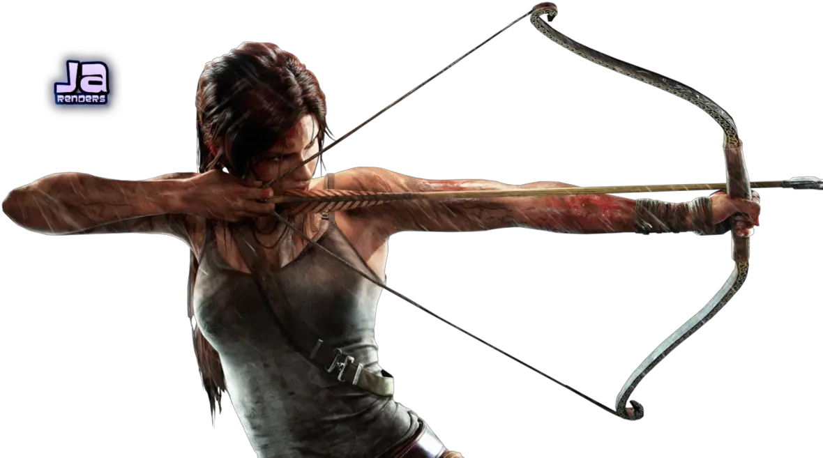  Lara Croft Png Clipart Web Icons Tomb Raider 2013 Bow And Arrow Lara Croft Transparent