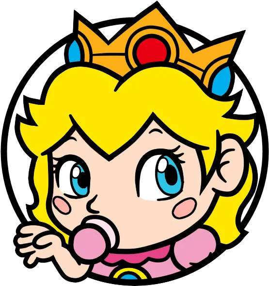  Klunsgod Twitter Baby Peach Icon Again She Only Has Baby Peach Icon In Mario Png Peach Icon Png