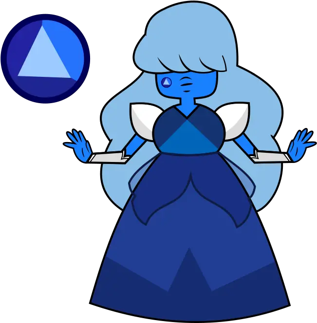  Steven Universe Blue Sapphire Png Blue Sapphire Steven Universe Sapphire Png