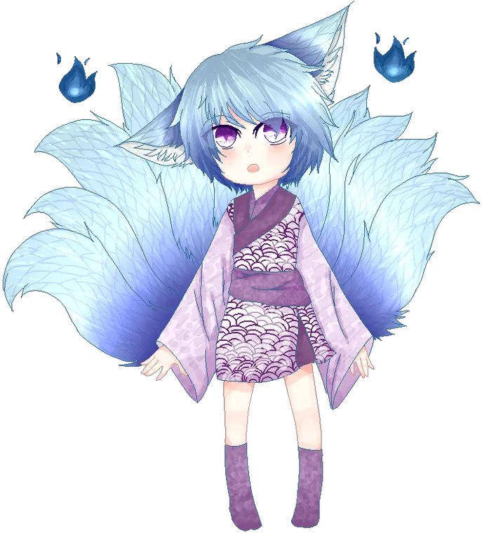  Ranmaru Yamazaki Kitsune No X Akuma Cartoon Png Akuma Png